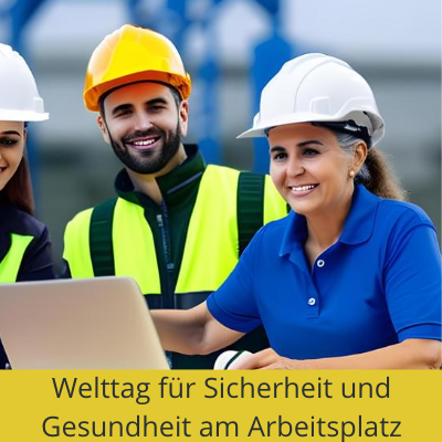 Welttag für Sicherheit und Gesundheit am Arbeitsplatz